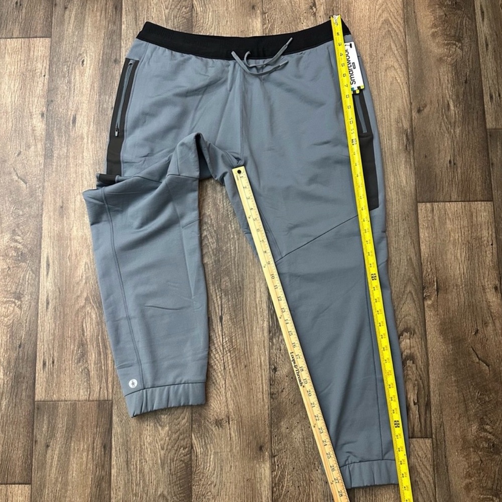 Smartwool Merino Wool Blend Fleece Jogger Pants Men’s Size 2XL Gray. NWT. - Picture 10 of 10